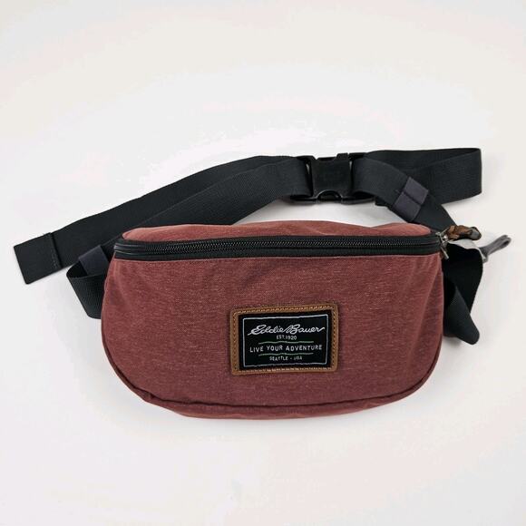 Eddie Bauer Handbags - Eddie Bouer Hip Fanny‎ Pack Waist Bag Red Hiking Camping Walking Unisex One Size